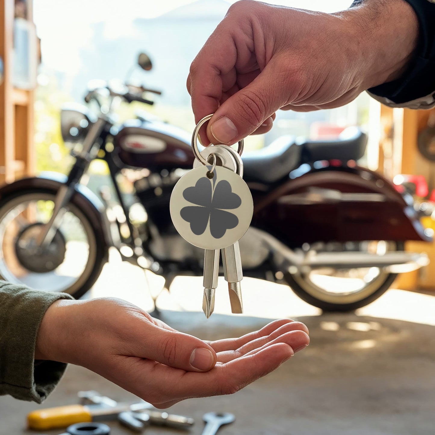 Lucky - Screwdriver Keychain - Flourish Love Shop