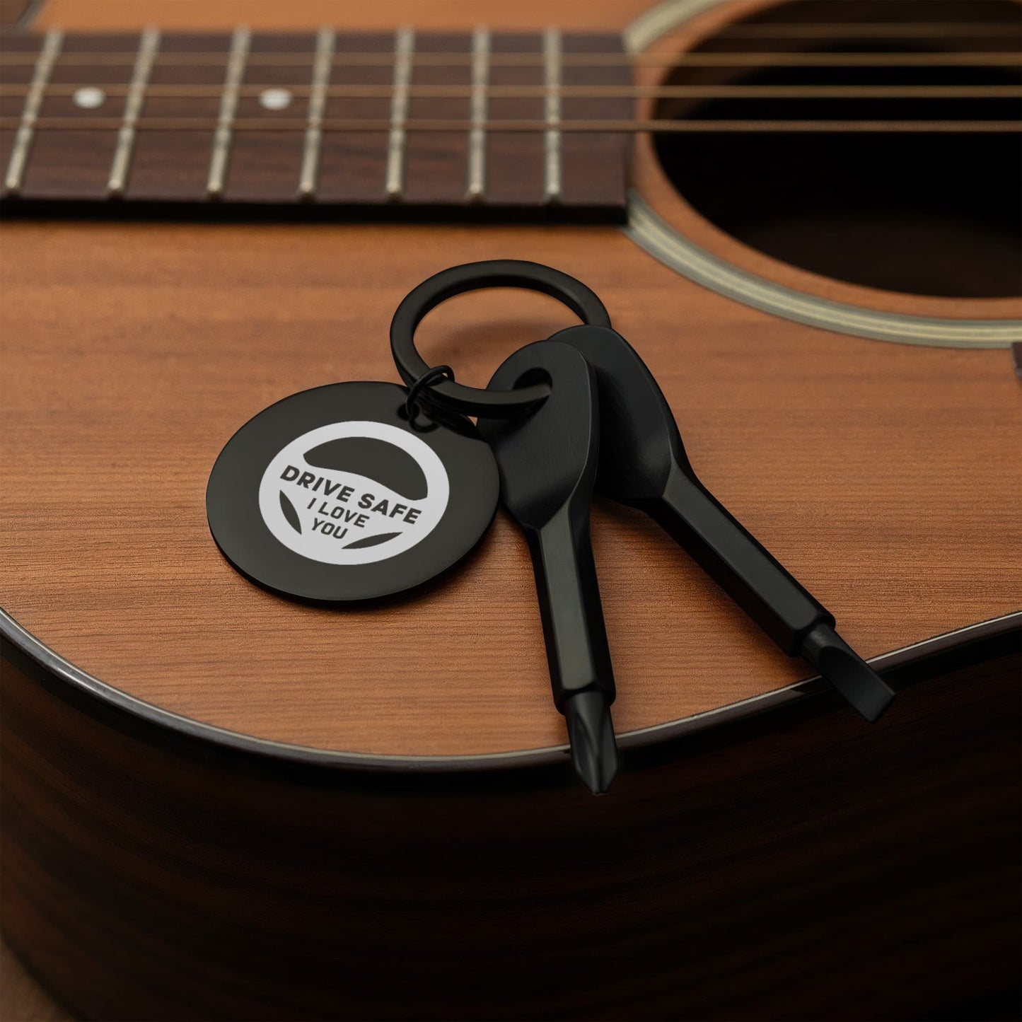 Screwdriver Keychain with phillips and the flat head - Flourish Love Shop