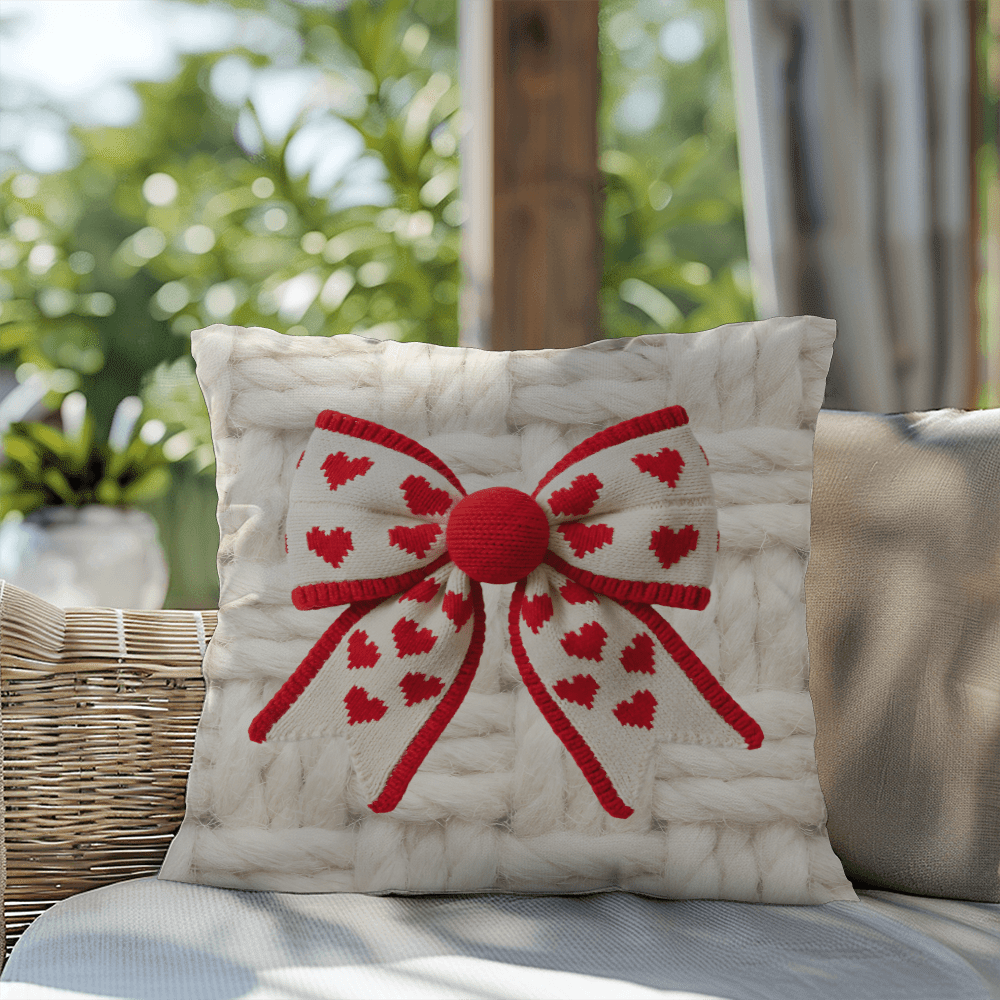 Valentine's Day Indoor/Outdoor Pillow - Too Cute! - Flourish Love Shop