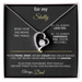For My Shelly – Funny & Personalized Dad Gift | Forever Love Necklace