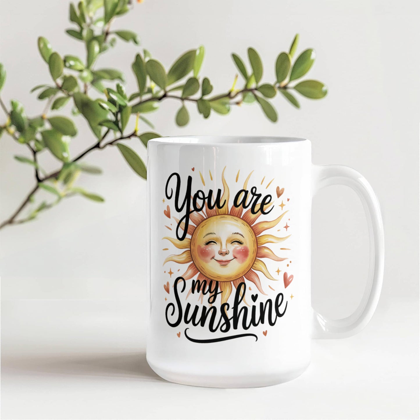 You are my Sunshine Coffee Mug 15 oz - Flourish Love Shop