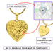Your Love, Etched in Place – Personalized Map Heart Necklace