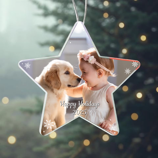 Snowflake Star Ornament