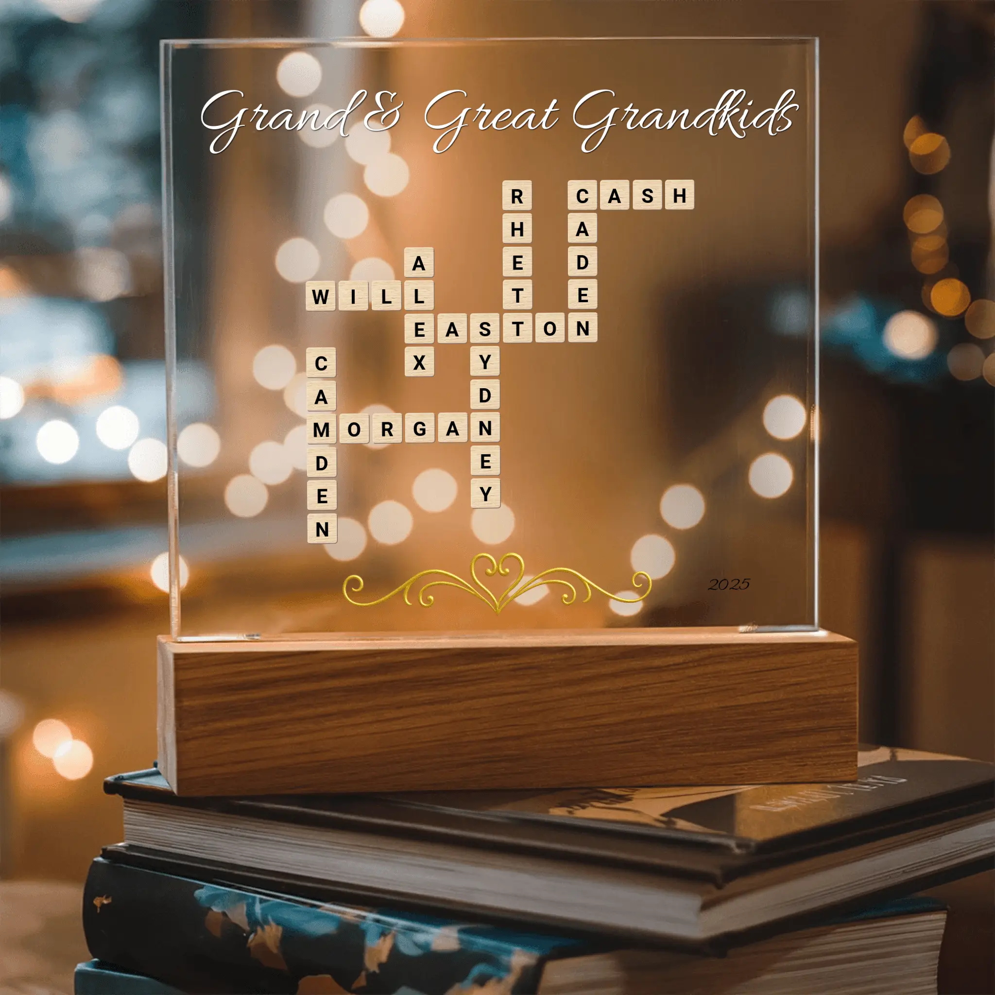 Home Is Wherever We're Together – Personalized Acrylic Plaque - Flourish Love Shop