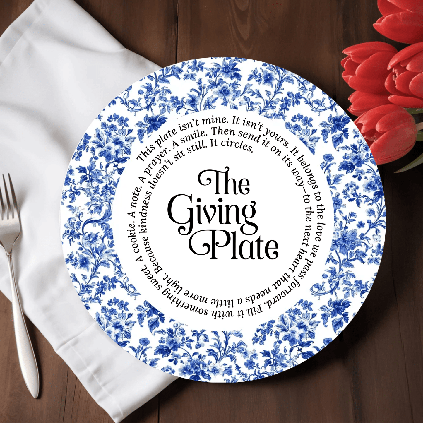 The Giving Plate - Flourish Love Style - Flourish Love Shop