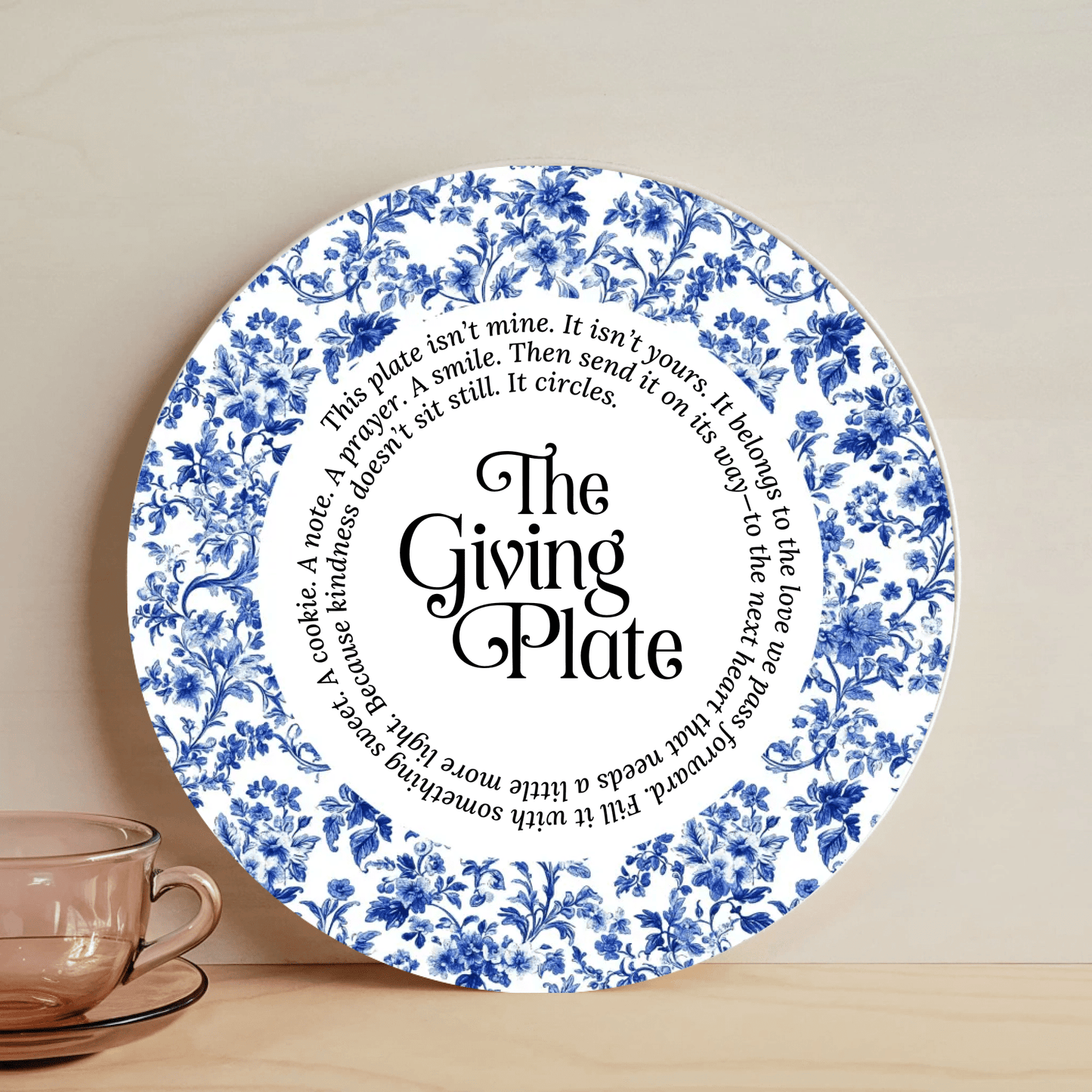 The Giving Plate - Flourish Love Style - Flourish Love Shop