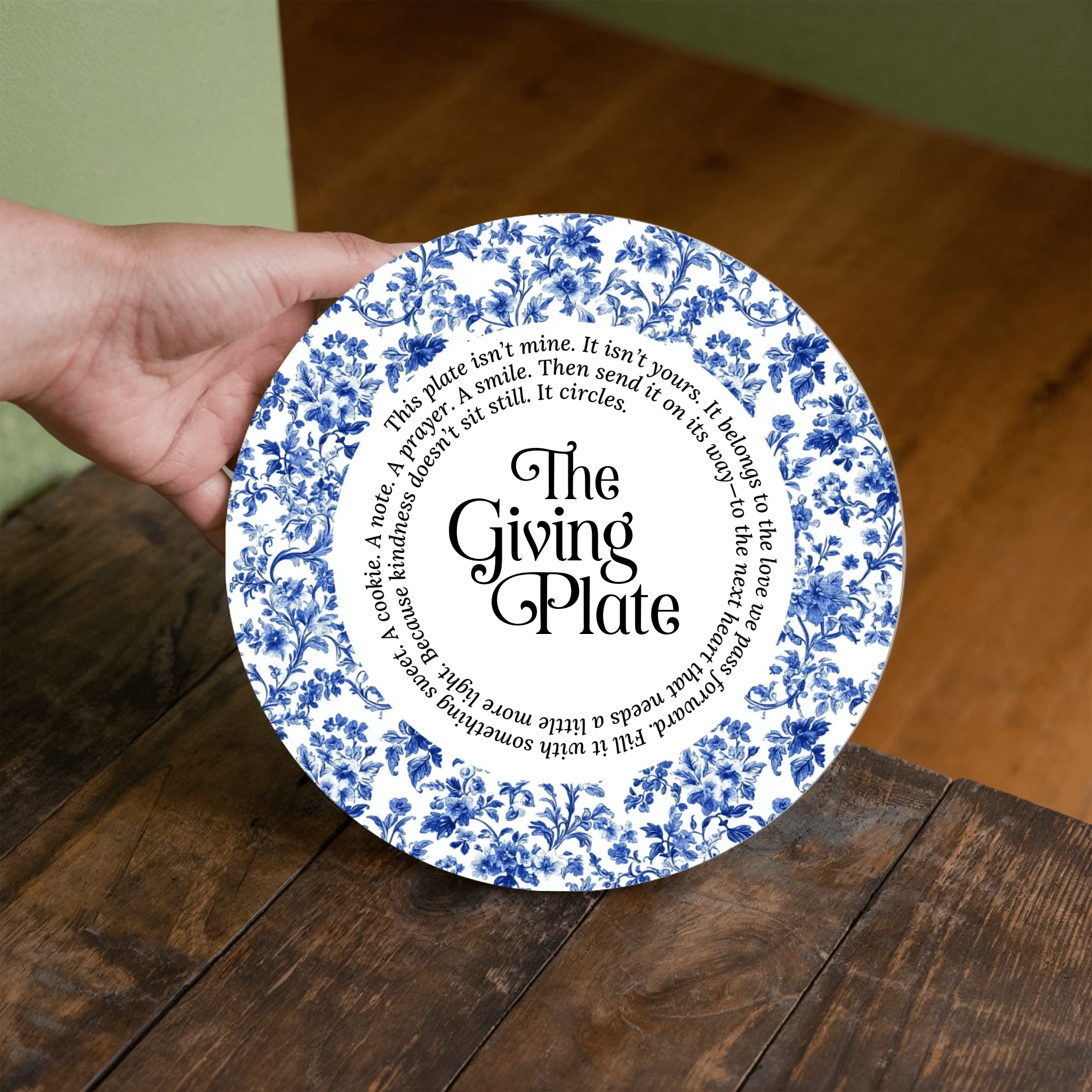The Giving Plate - Flourish Love Style - Flourish Love Shop