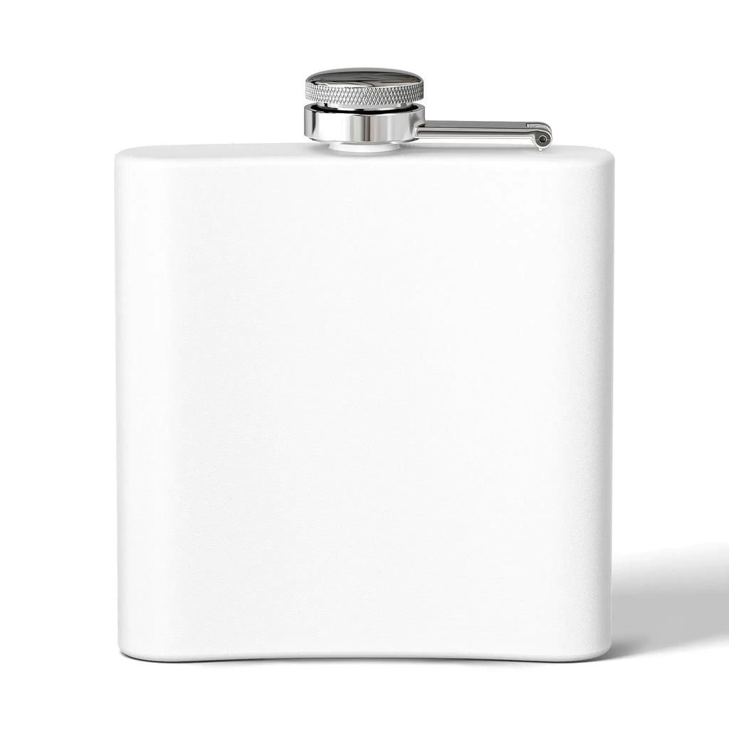 Best Men 6oz Stainless Steel Flask — "Straight - Up Loyalty" Groomsmen Gift - Flourish Love Shop