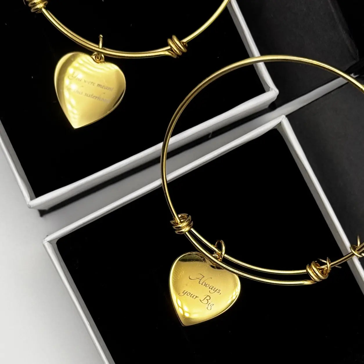 Big & Little sisterhood bracelet set — A Story of Sisterhood Flourish Love Shop