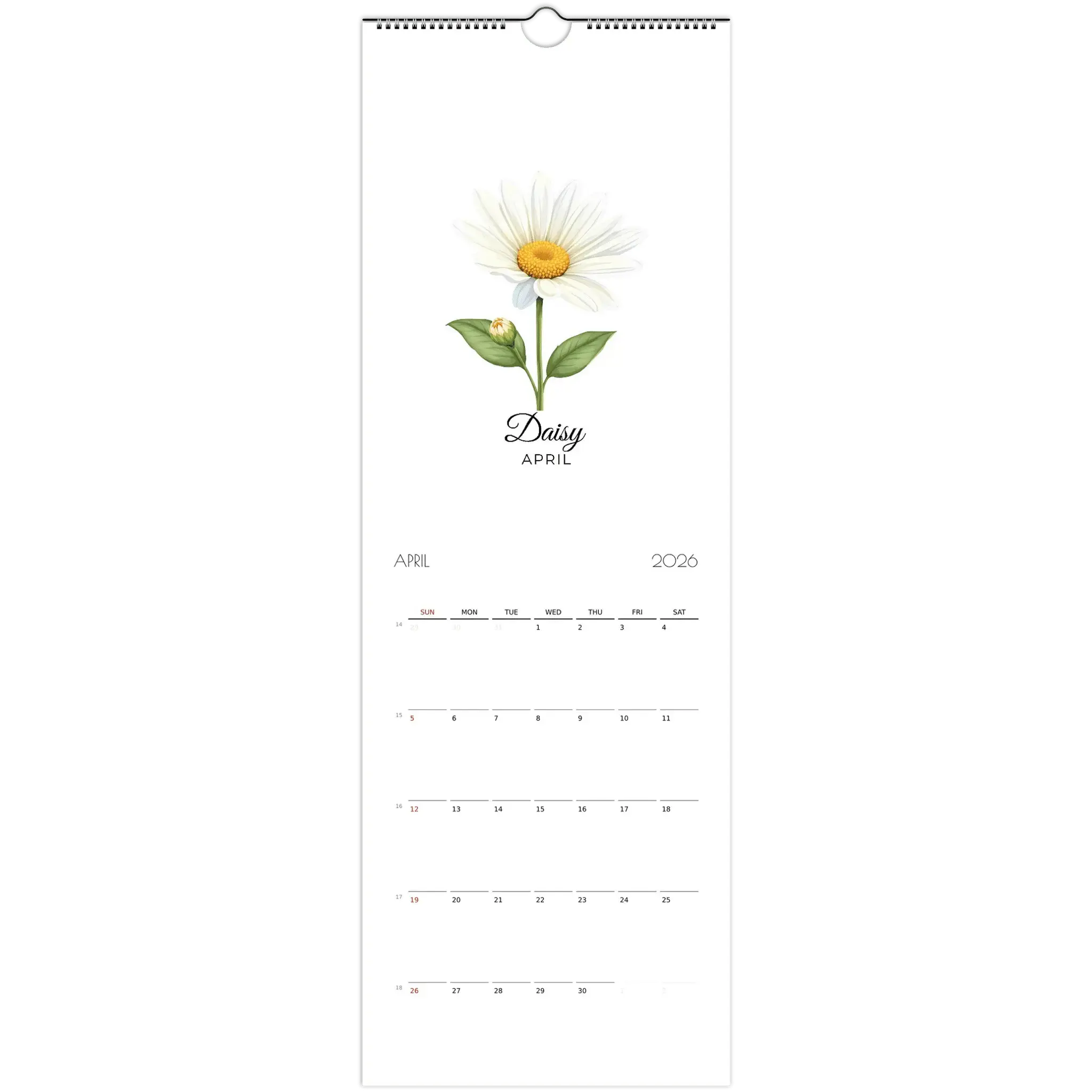 Wall calendars 2026 (US & CA) - Flourish Love Shop