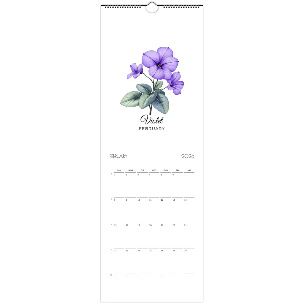 Wall calendars 2026 (US & CA) - Flourish Love Shop