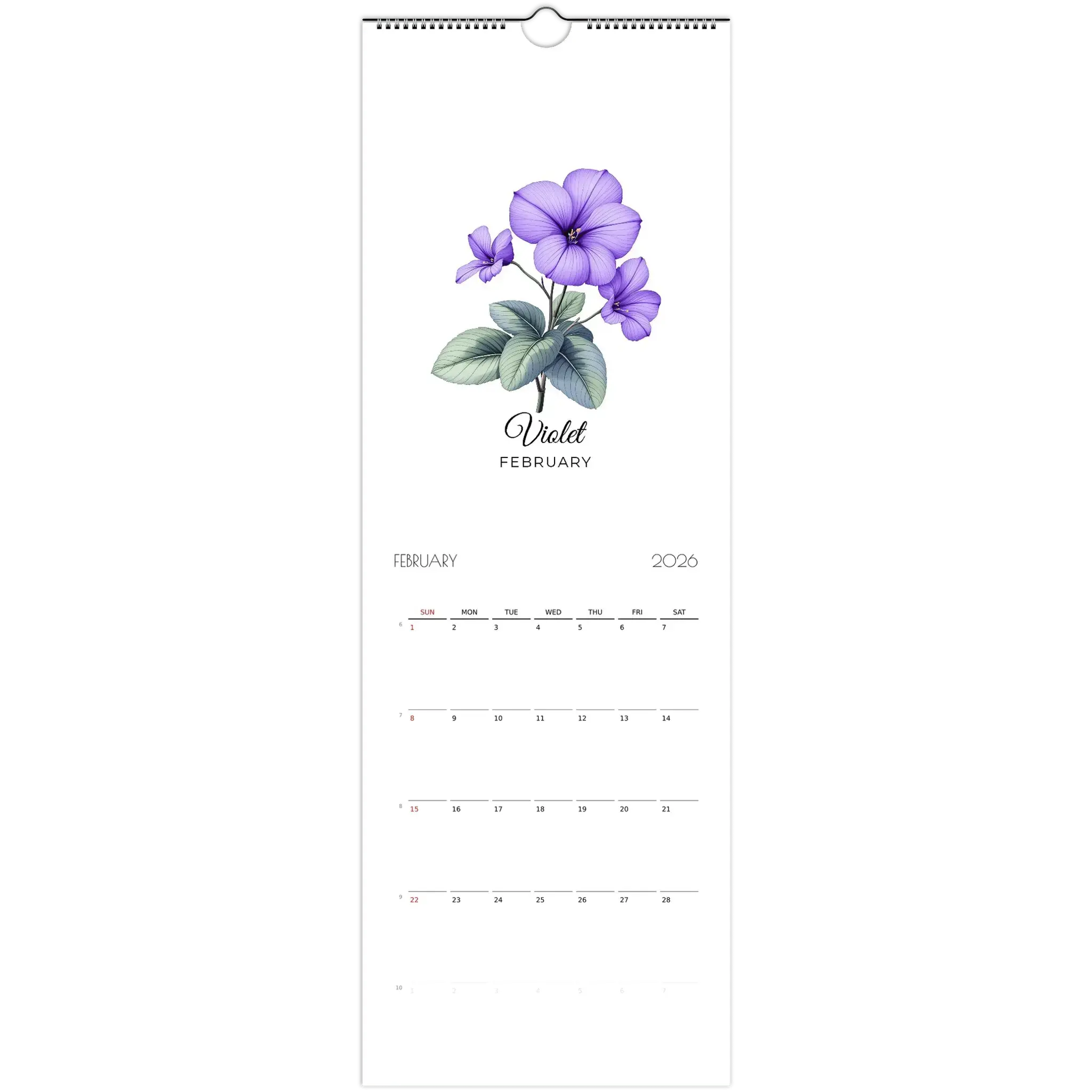 Wall calendars 2026 (US & CA) - Flourish Love Shop
