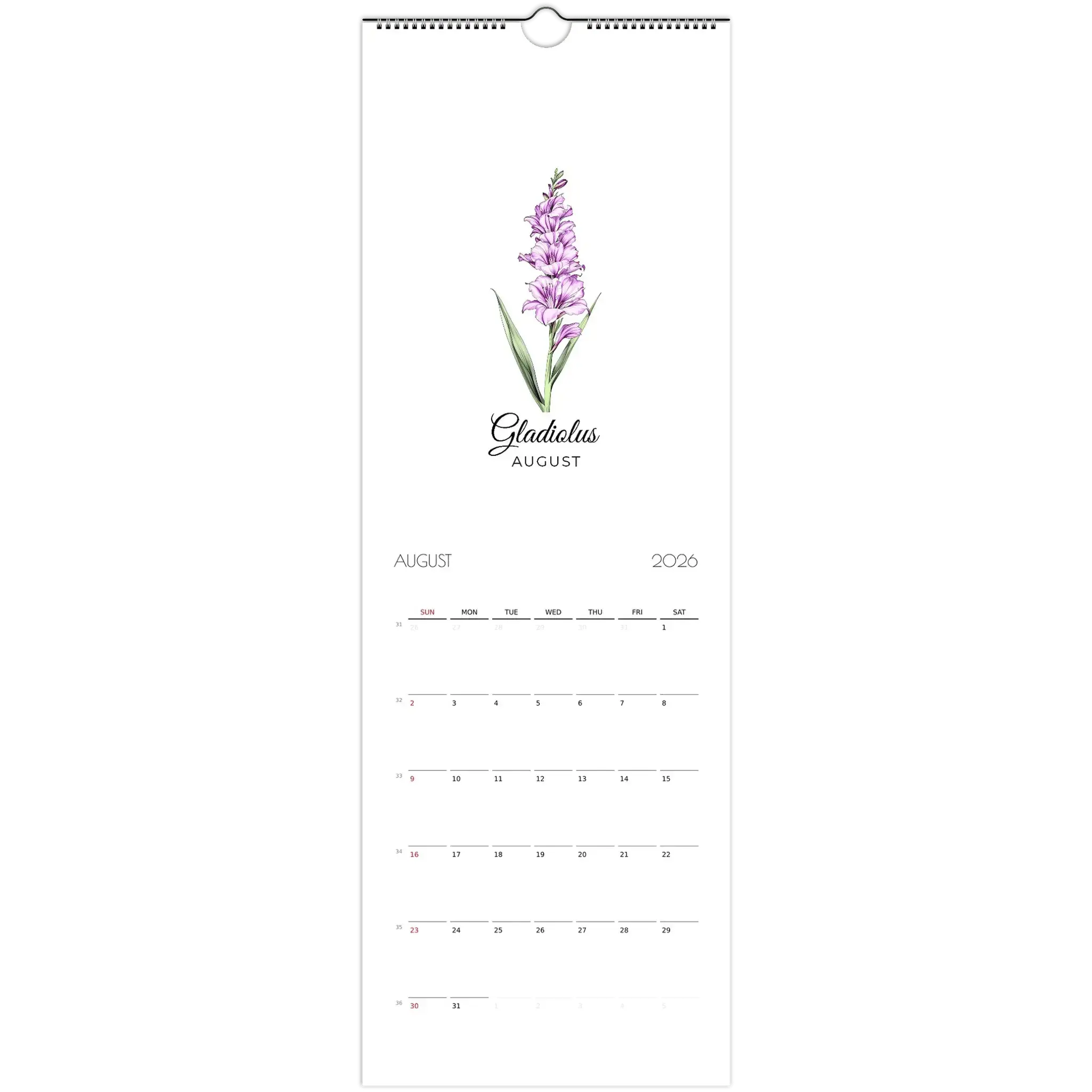 Wall calendars 2026 (US & CA) - Flourish Love Shop