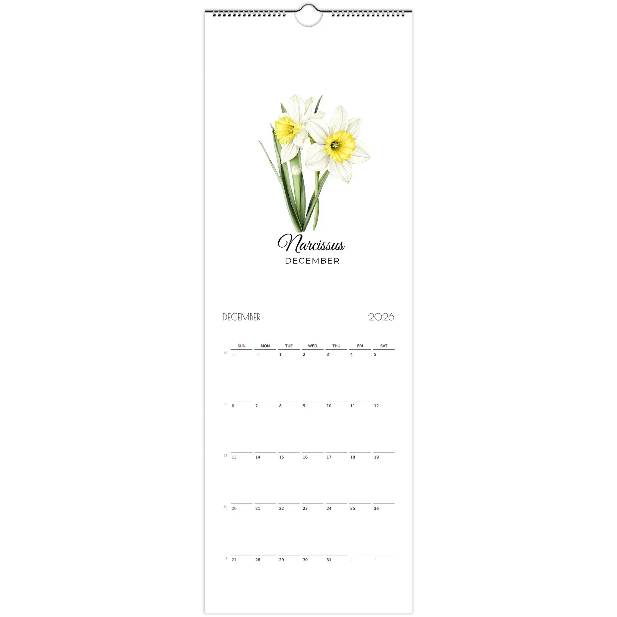 Wall calendars 2026 (US & CA) - Flourish Love Shop
