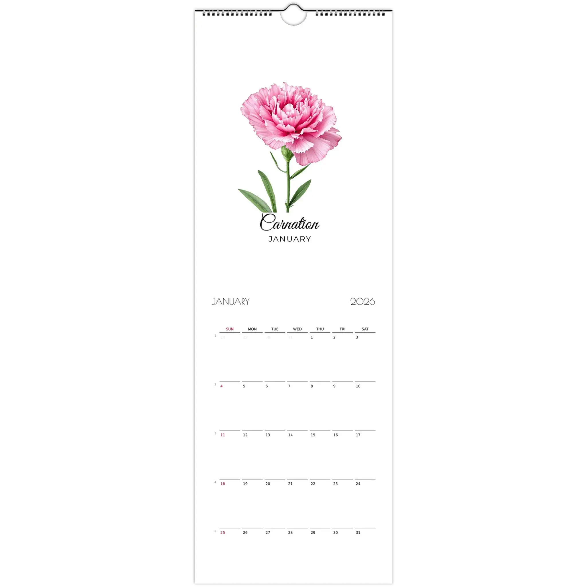 Wall calendars 2026 (US & CA) - Flourish Love Shop