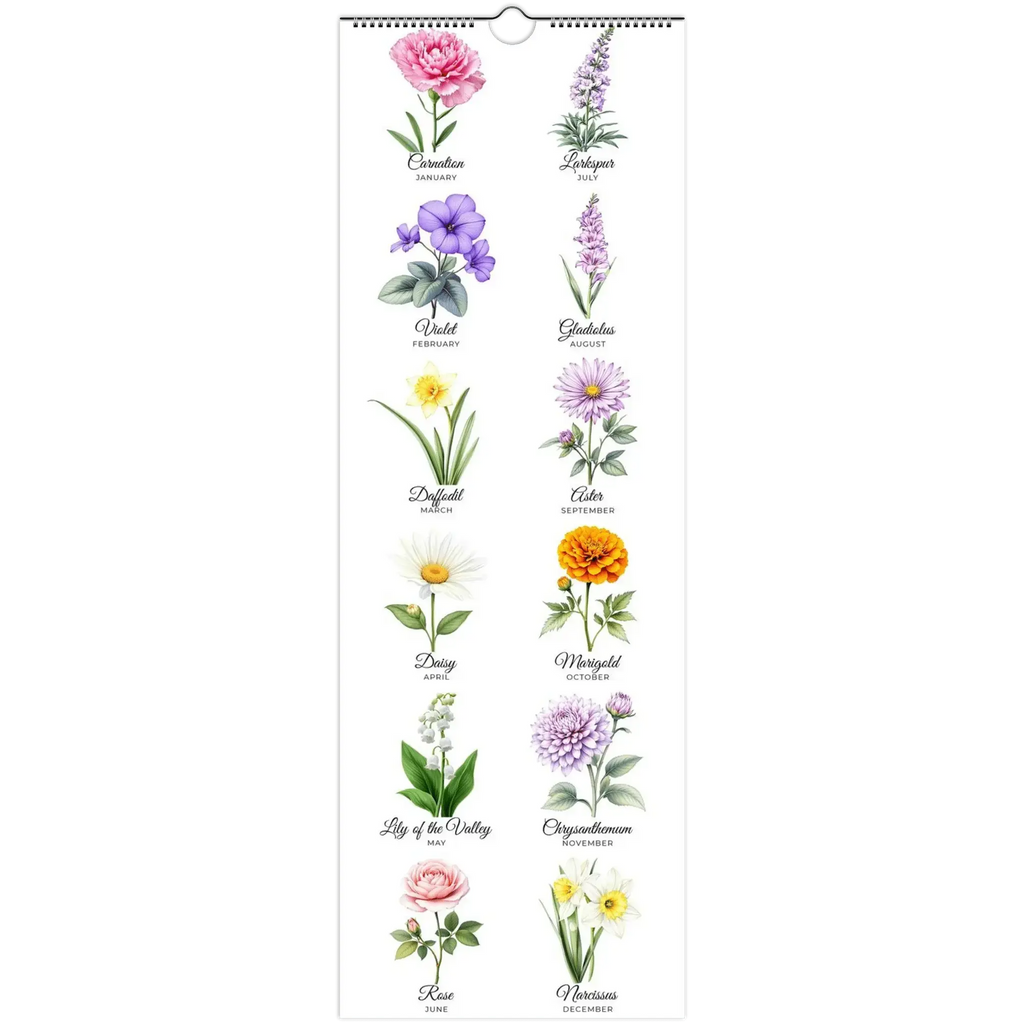 Wall calendars 2026 (US & CA) - Flourish Love Shop