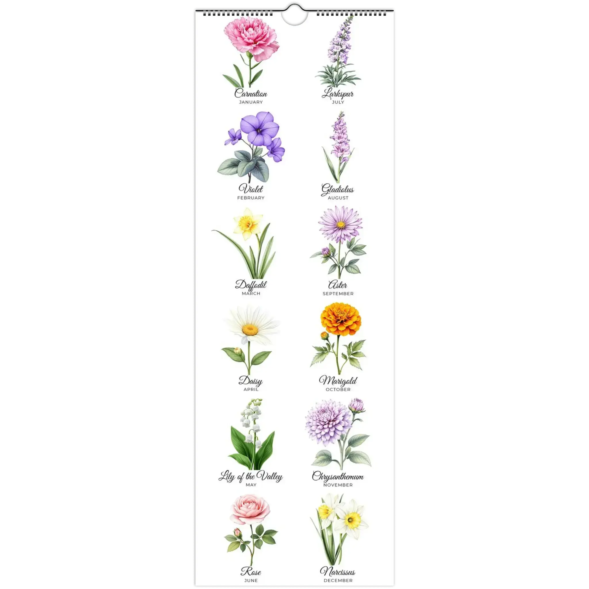 Wall calendars 2026 (US & CA) - Flourish Love Shop