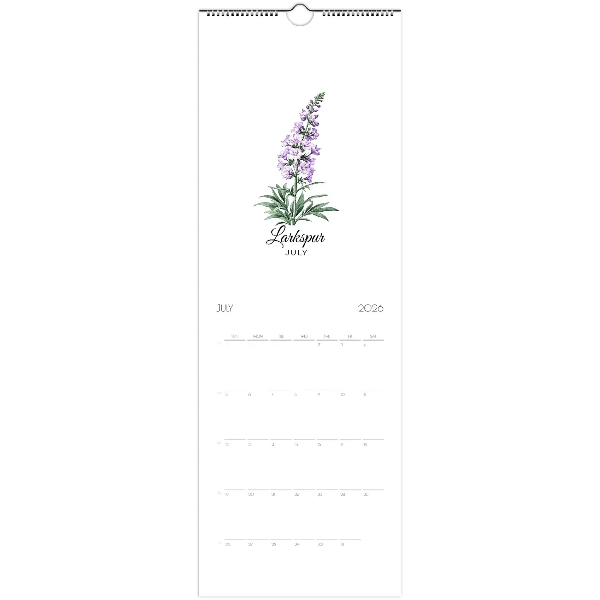 Wall calendars 2026 (US & CA) - Flourish Love Shop