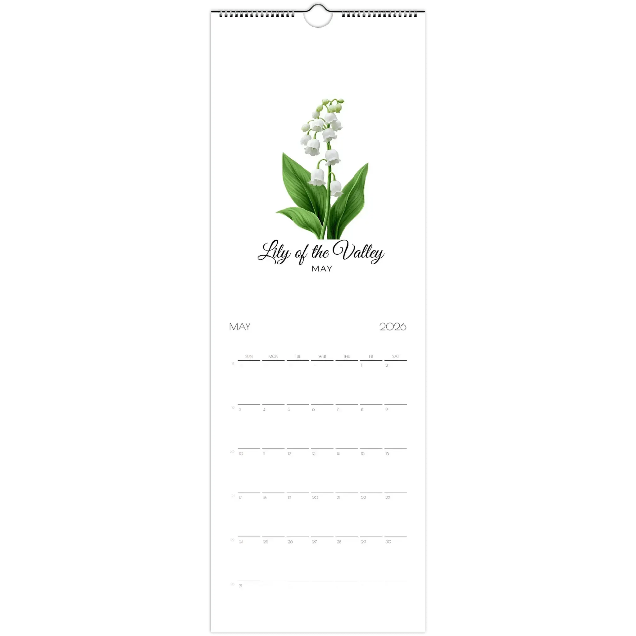Wall calendars 2026 (US & CA) - Flourish Love Shop