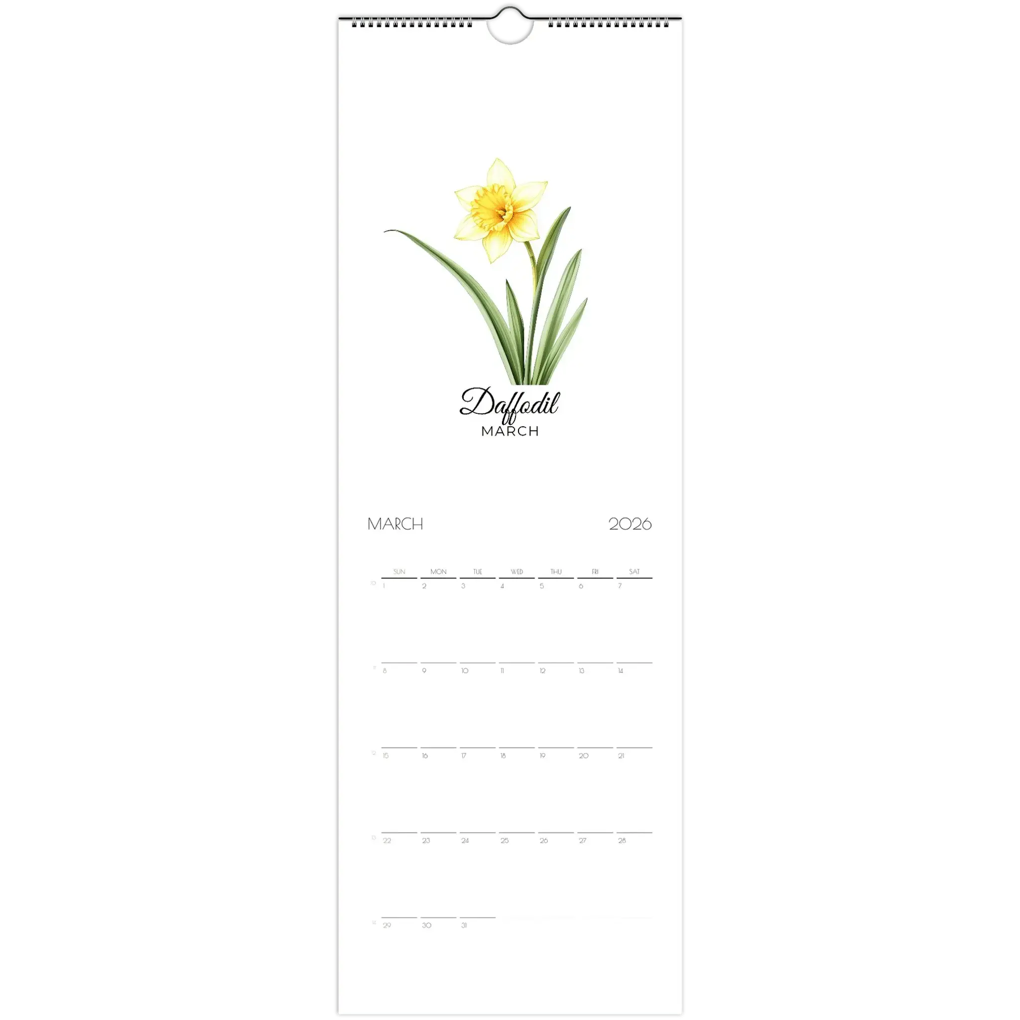 Wall calendars 2026 (US & CA) - Flourish Love Shop