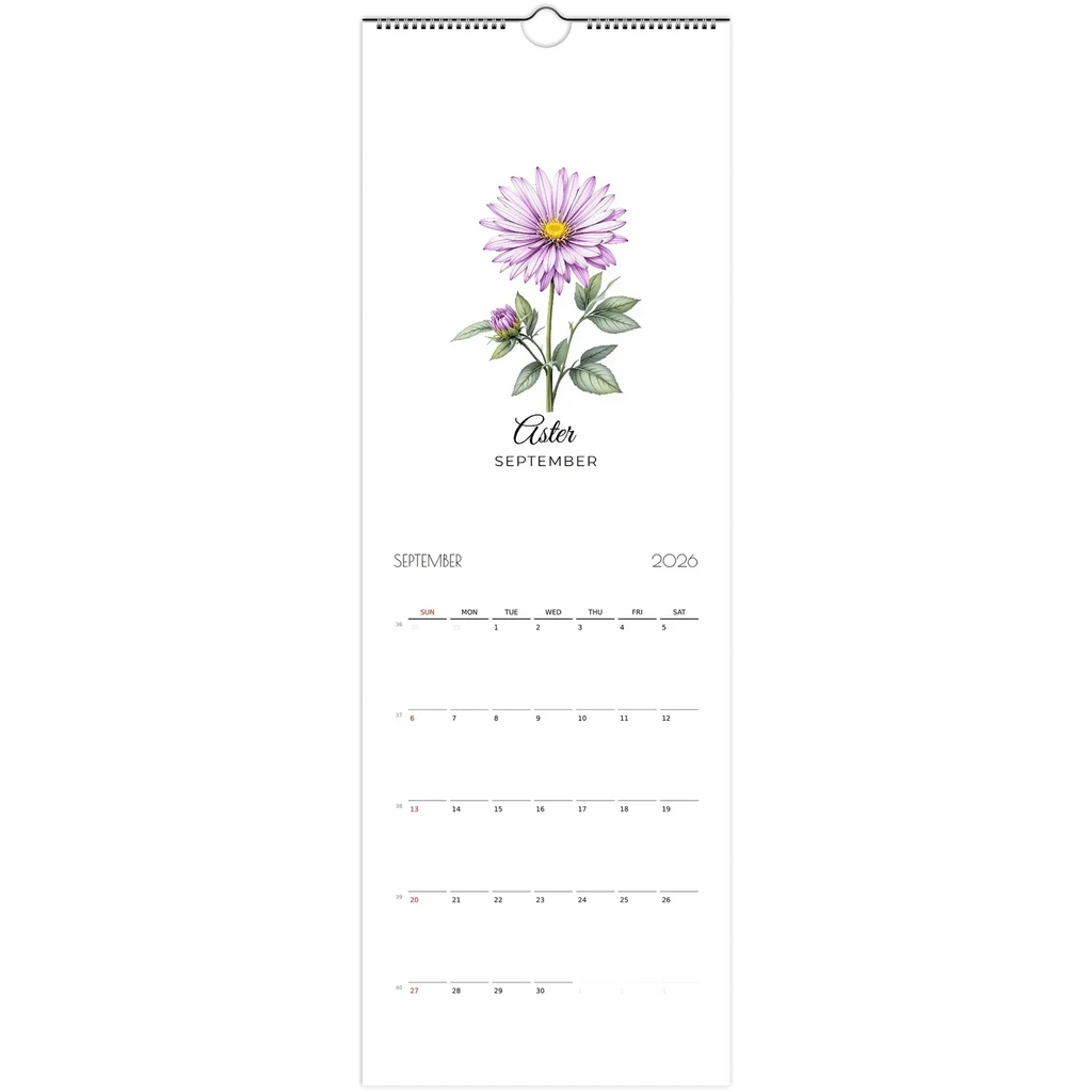 Wall calendars 2026 (US & CA) - Flourish Love Shop