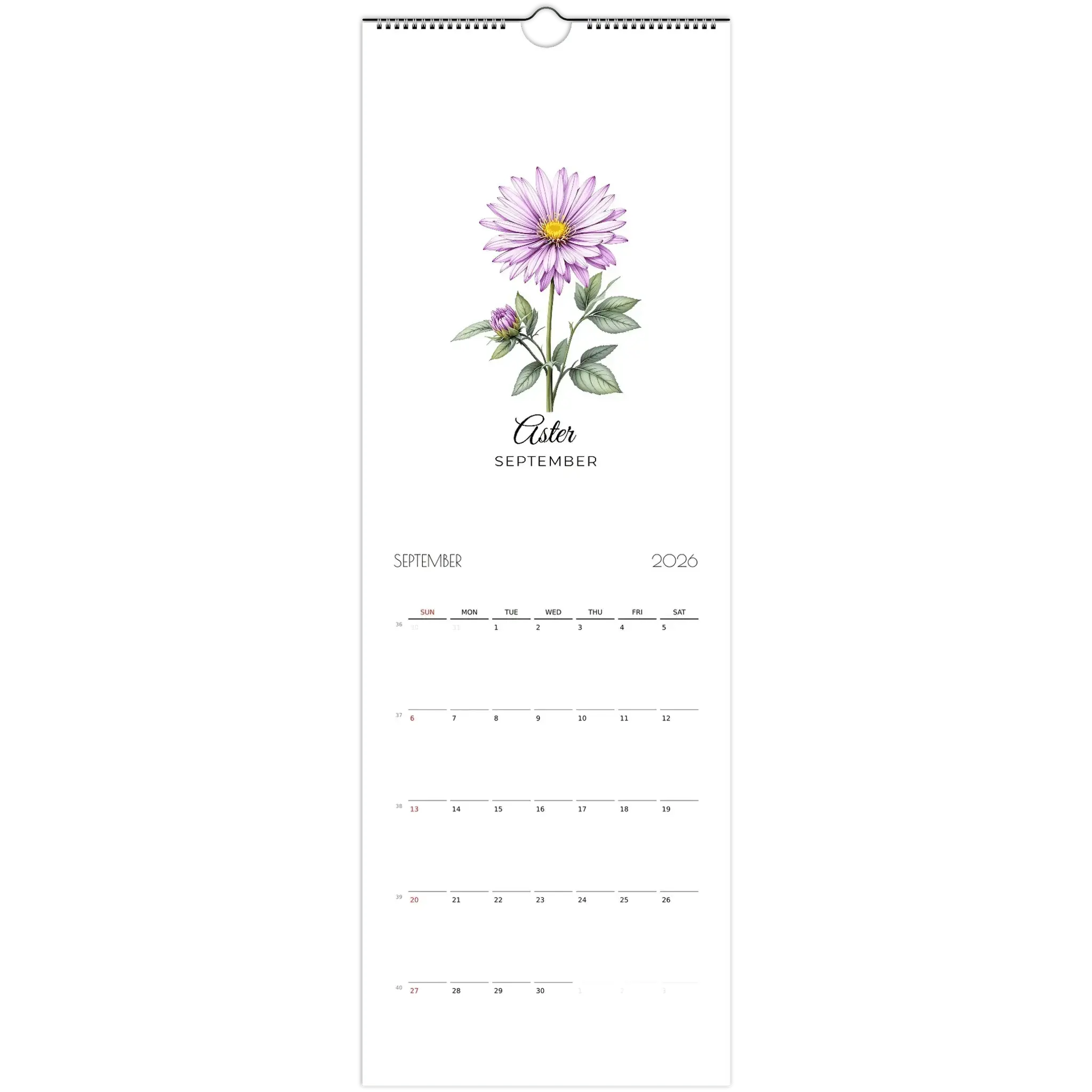 Wall calendars 2026 (US & CA) - Flourish Love Shop