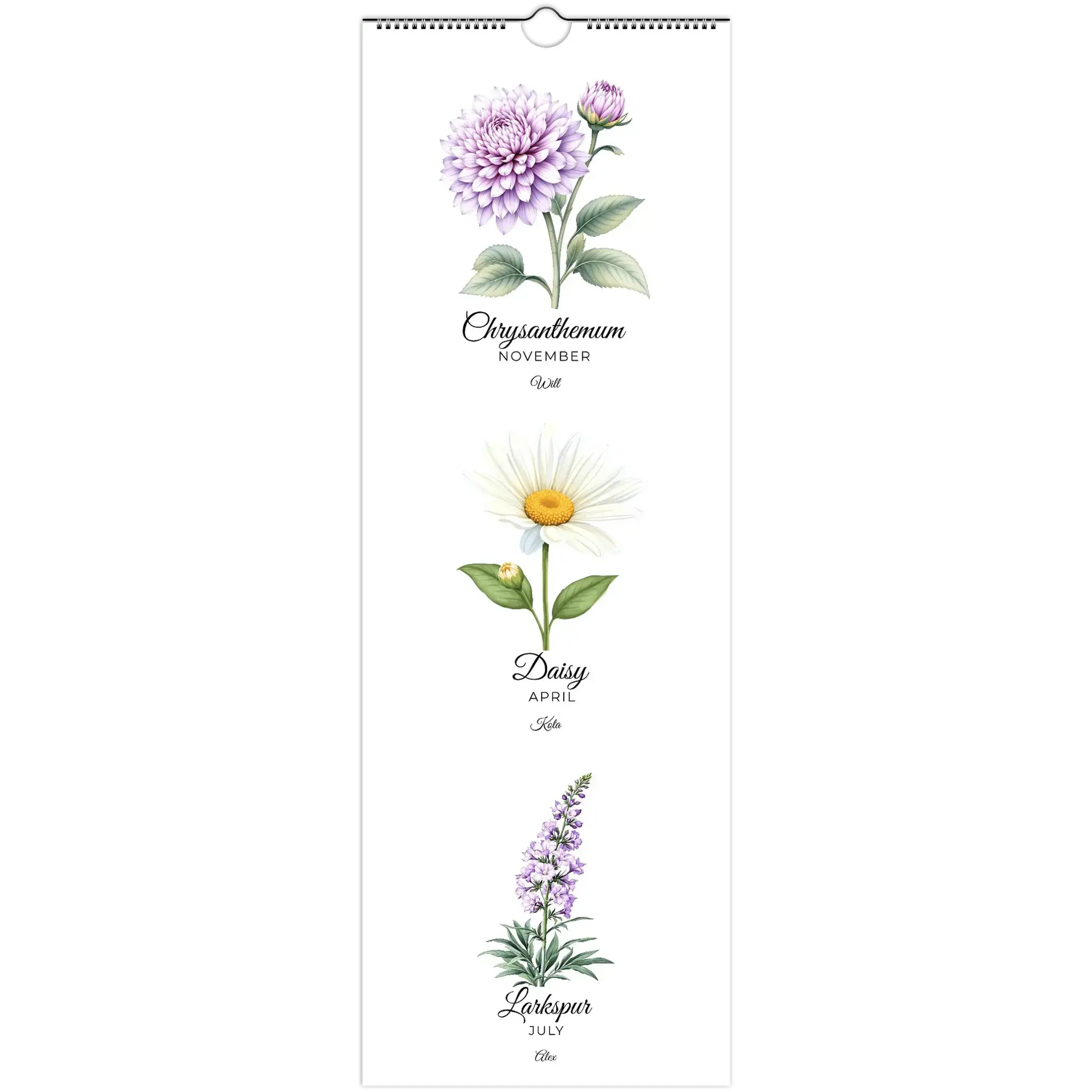 Wall calendars 2026 (US & CA) - Flourish Love Shop