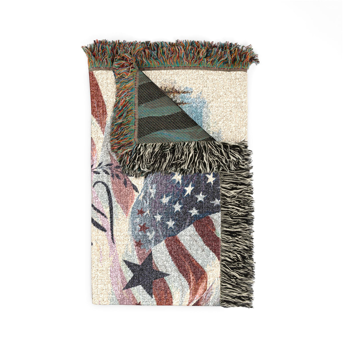 Personalized Veteran Blanket | Threads of Service Military Keepsake - Flourish Love Shop