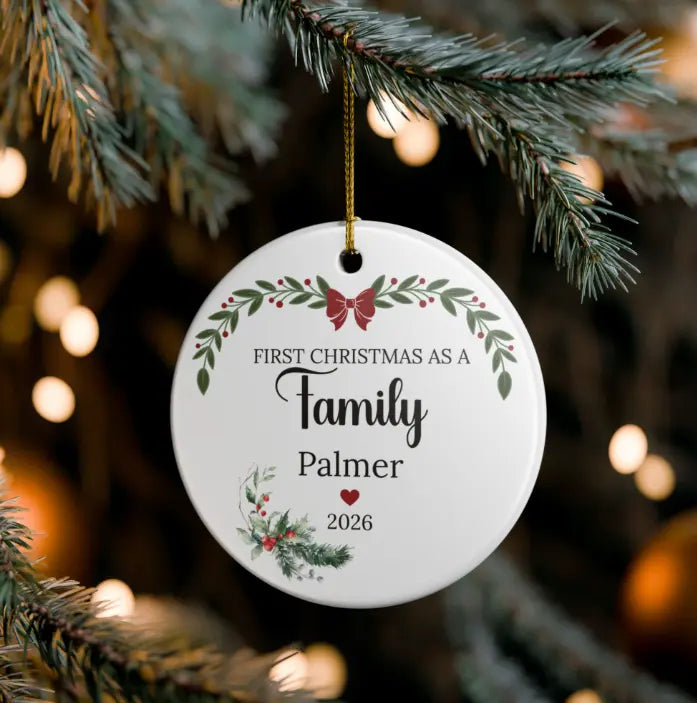First Christmas Keepsake Ornaments