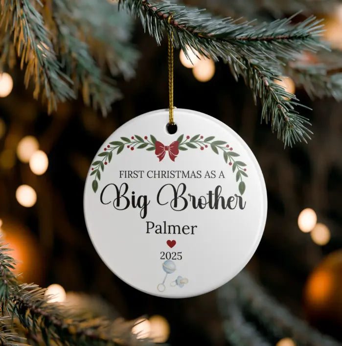 First Christmas Keepsake Ornaments