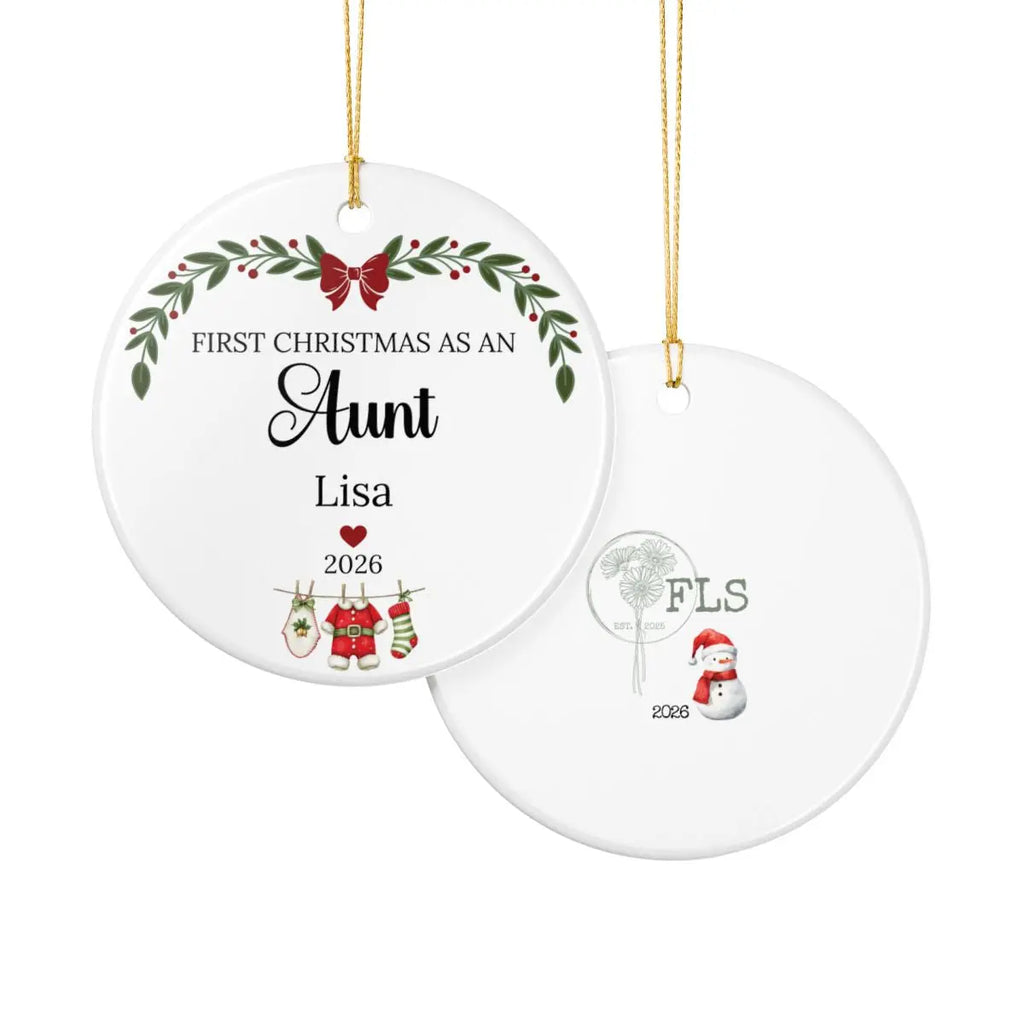 First Christmas Keepsake Ornaments