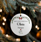 First Christmas Keepsake Ornaments