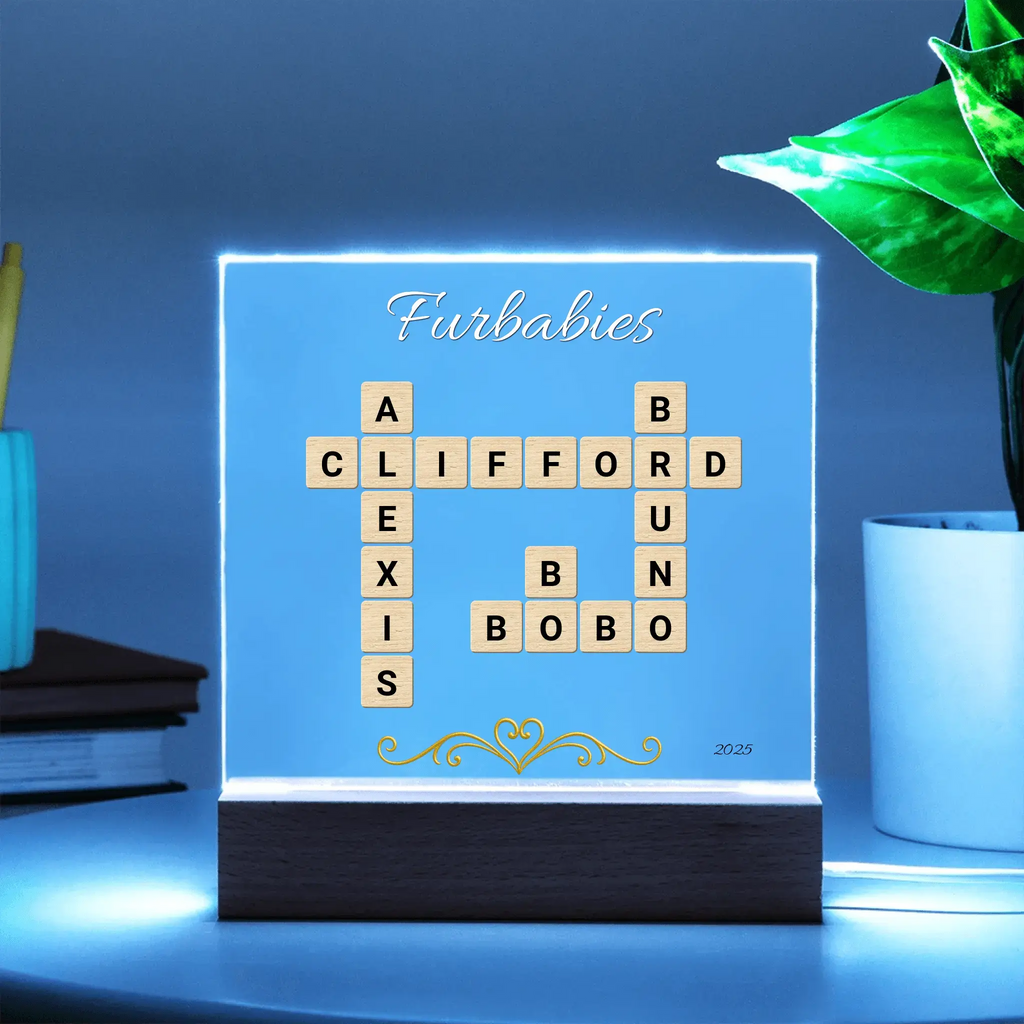 Home Is Wherever We're Together – Personalized Acrylic Plaque - Flourish Love Shop