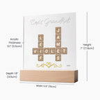Home Is Wherever We're Together – Personalized Acrylic Plaque - Flourish Love Shop