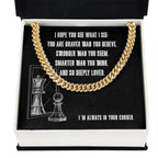 I hope you see what I see in you - Link Chain - Flourish Love Shop