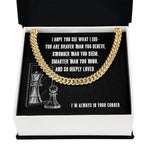 I hope you see what I see in you - Link Chain - Flourish Love Shop