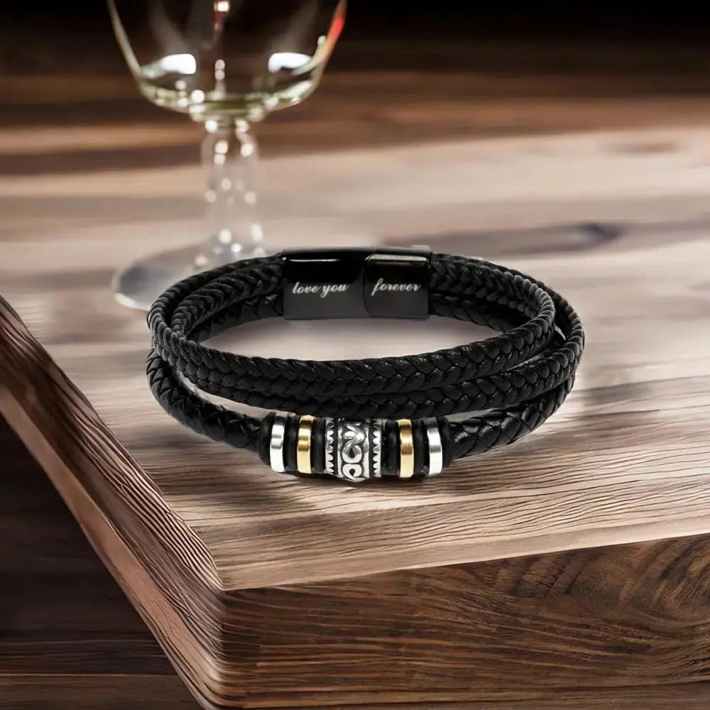 Love You Forever Men's Bracelet - Flourish Love Shop