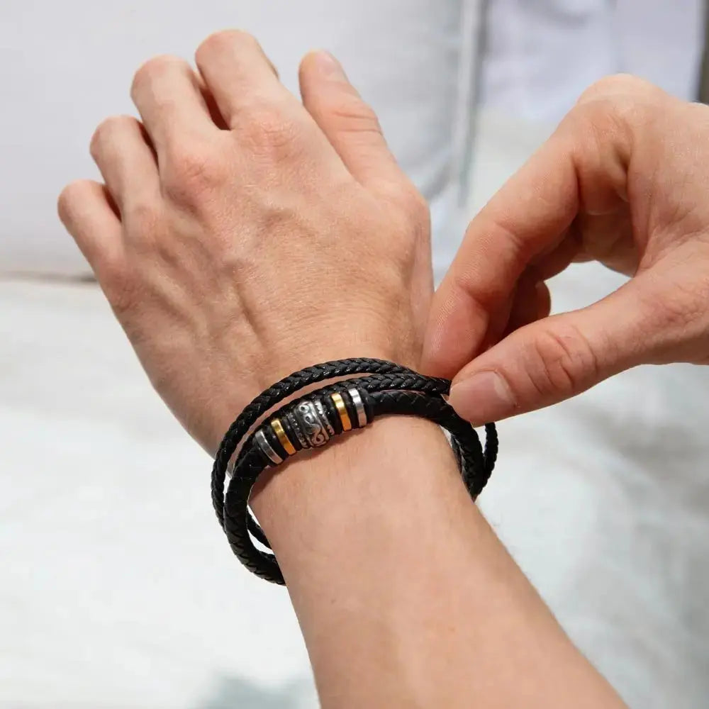 Love You Forever Men's Bracelet - Flourish Love Shop