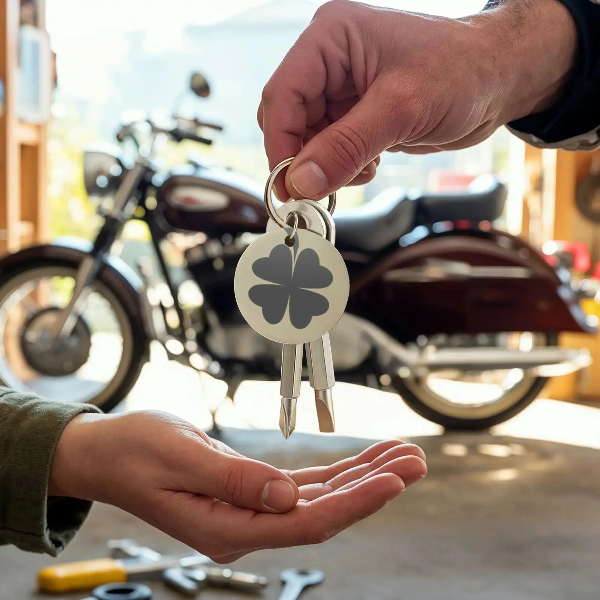 Lucky - Screwdriver Keychain - Flourish Love Shop