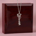 Make Graduation Special - Graduation Cap and Name Necklace ShineOn Fulfillment