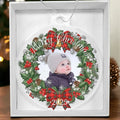 Merry Memories Personalized Wreath Acrylic Ornament - Flourish Love Shop
