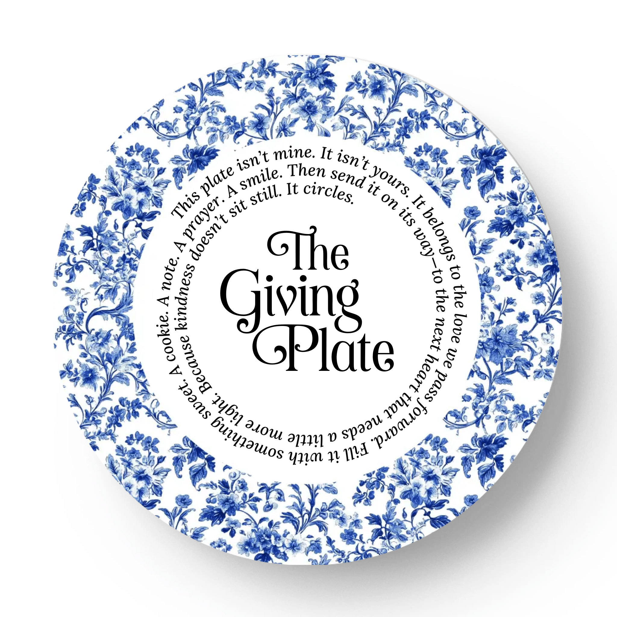 The Giving Plate - Flourish Love Style - Flourish Love Shop