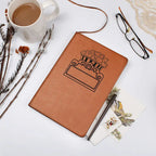 Personalized Popcorn & Marquee Vegan Leather Journal - Flourish Love Shop