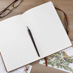 Personalized Popcorn & Marquee Vegan Leather Journal - Flourish Love Shop