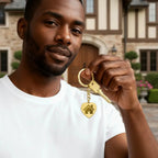 Engravable New Home Keychain - Flourish Love Shop