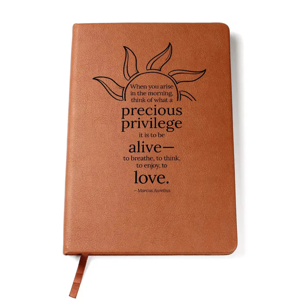 Personalized Vegan Journal - Privilege to Love ShineOn Fulfillment