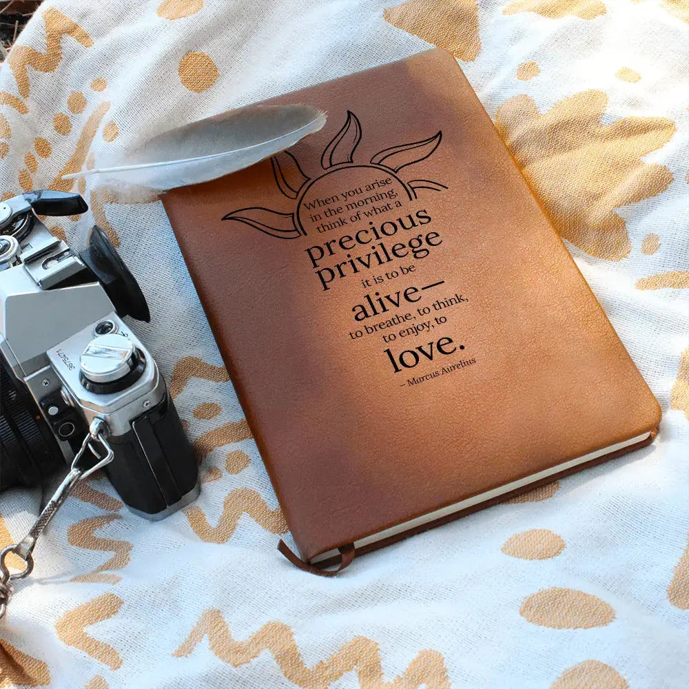 Personalized Vegan Journal - Privilege to Love ShineOn Fulfillment