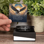 Men's Strength Renewed Cross Bracelet - Flourish Love Shop