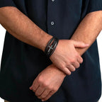 Men's Strength Renewed Cross Bracelet - Flourish Love Shop