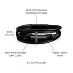 Men's Strength Renewed Cross Bracelet - Flourish Love Shop